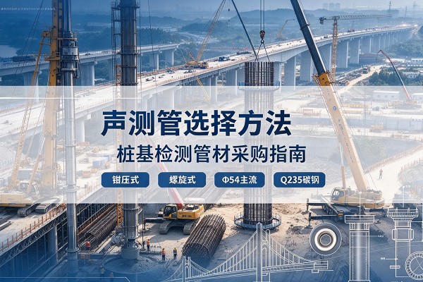景东声测管选型标准