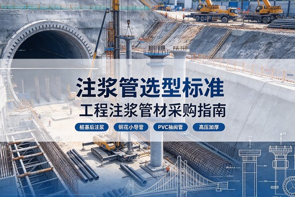 景东注浆管选型标准